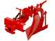 MD-05 Single Furrow Plough with Adjustable Two-bolt Attachment and Tool Bar - For 6-10HP Two-wheel Tractors