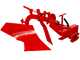 MD-05 Single Furrow Plough with Adjustable Two-bolt Attachment and Tool Bar - For 6-10HP Two-wheel Tractors