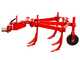 ETR-5 Adjustable 5-tine Cultivator with Adjustable Quick-release Coupling and Tool Bar - For 6-10HP Two-wheel Tractors