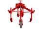 ETR-5 Adjustable 5-tine Cultivator with Adjustable Quick-release Coupling and Tool Bar - For 6-10HP Two-wheel Tractors