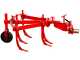 ETR-5 Adjustable 5-tine Cultivator with Adjustable Quick-release Coupling and Tool Bar - For 6-10HP Two-wheel Tractors