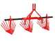 SC-T3 - Adjustable 3-tine Potato Digger - 150 cm frame - For Tractors with Three-point Hitch