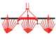 SC-T3 - Adjustable 3-tine Potato Digger - 150 cm frame - For Tractors with Three-point Hitch