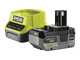RYOBI OLM1833B - 18V/4Ah Battery-powered Lawn Mower - 33 cm Cutting Width