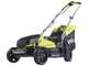 RYOBI OLM1833B - 18V/4Ah Battery-powered Lawn Mower - 33 cm Cutting Width