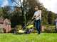 RYOBI OLM1833B - 18V/4Ah Battery-powered Lawn Mower - 33 cm Cutting Width