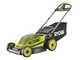 RYOBI RY18LMXSP51A-0 - 2x18V/5Ah Battery-powered Lawn Mower - 51 cm Cutting Width