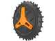 Pair of Off-Road Wheels for Worx Landroid Vision Cloud S/M 2WD Robot Lawn Mowers