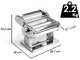 Atlas+ Design Marcato &ndash; Manual Chrome-plated Steel Pasta Machine