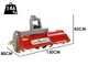 GeoTech Pro LRT 125 - Light-series Tractor-mounted Rotary Tiller - Manual Shift