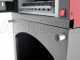 AgriEuro Premium Line Minimus 50 Mini EXT - Outdoor Wood-fired Steel Oven - Red Roof