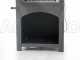 AgriEuro Premium Line Minimus 50 Mini EXT - Outdoor Wood-fired Steel Oven - Red Roof