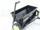 Plug aerator - fertilizer spreader - trailed seeder for ride on mower