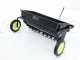 Plug aerator - fertilizer spreader - trailed seeder for ride on mower