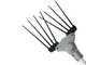 Volpi Super Bomber 295XL - Car-Type Battery-powered Olive Harvester 240/360 cm with Cable Supplied - Telescopic Pole