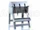 3B INOX three-spout hand filling machine, stainless steel filling nozzles, tank and frame