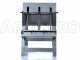 Enotecnica Pillan 3B INOX - Three-spout Manual Filling Machine with Stainless Steel Spouts, Tank and Frame
