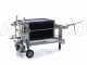 Top Line FC44 - Heavy-duty Wine Filter with 40 Filter Sheets 40x40 - Stainless Steel Frame and Pump