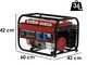 GeoTech GGA2500 - 2.2 kW Power Generator with AVR - DC 2 kW Single-phase