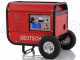 GeoTech GGSA3000ES - 2.7 kW Wheeled Power Generator with AVR and Electric Start - DC 2.5 kW Single-phase