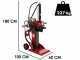 Ceccato BULL SPLE13T-650 13 Tons Three-phase Electric Vertical Log Splitter - 650 mm Piston Stroke