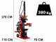 Ceccato KOMBI SPLET16 16 Tons Tractor-mounted and Three-phase Electric Vertical Log Splitter - 1100 mm Piston Stroke