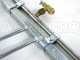 Pair of stainless steel spray booms with 5+5 brass conical nozzles with STAINLESS STEEL supports