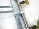 Pair of stainless steel spray booms with 5+5 brass conical nozzles with STAINLESS STEEL supports
