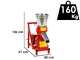 GeoTech Pro TWPM200 - Tractor-mounted Wood Pellet Machine - Home Production of Pellet for Heating