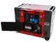 GeoTech Pro DGP8000SE - 6 kW Wheeled Silenced Diesel Power Generator with AVR - DC 5.5 kW Single-phase + ATS