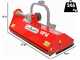 GeoTech Pro MFM-125 - Tractor-mounted Flail Mower - Medium Series