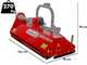 GeoTech Pro MFM155-H - Tractor-mounted Flail Mower - Medium Series - Hydraulic Shift