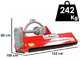 GeoTech Pro KFM 150M - Tractor-mounted flail mower - Medium-light Series - Manual shift