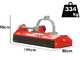 GeoTech Pro HFM 185 - Tractor-mounted Flail Mower - Medium-heavy series