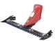 Heavy-duty SEMIFITTA front sickle bar with side hedges, 127 cm