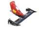 Heavy-duty SEMIFITTA front sickle bar with side hedges, 127 cm