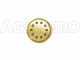 Brass Pasta Die for 10 mm BUCATINI 4. Specific for New O.M.R.A. Pasta Makers