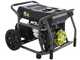 Pramac WX7000 - 6.1 kW Wheeled Power Generator with AVR and Electric Start - DC 5.8 kW Single-phase