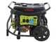 Pramac WX7000 - 6.1 kW Wheeled Power Generator with AVR and Electric Start - DC 5.8 kW Single-phase