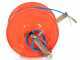 Hose reel with 50 mt Polyurethan pneumatic hose for air compressor