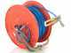 Hose reel with 50 mt Polyurethan pneumatic hose for air compressor