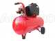 Fini Amico 50 SF 2500 - Wheeled Electric Air Compressor - 2HP Motor - 50 L