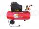 Fini Amico 50 SF 2500 - Wheeled Electric Air Compressor - 2HP Motor - 50 L