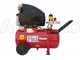 Fini Tiger MK 285 24 - Wheeled Electric Air Compressor - 2.5 Hp Motor - 24 L