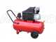 Fini Super Tiger MK 312 - Wheeled Electric Air Compressor - 3HP Motor - 50 L