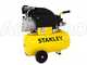 Stanley D210/8/24 - Wheeled Electric Air Compressor - 2 HP Motor - 24 L