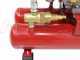 Airmec Mini 08/260 Petrol Engine-driven Air Compressor (260 L/min) with Loncin 118 cc Petrol Engine