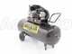 Nuair B 3800B/3M/200 TECH - Belt-driven Electric Air Compressor - 3 Hp Motor - 200 L