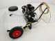 Comet APS 41 Sprayer Pump - Loncin G 160 F - 120 L Tank Trolley with Hook Kit