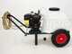 Comet APS 41 Sprayer Pump - Loncin G 160 F - 120 L Tank Trolley with Hook Kit